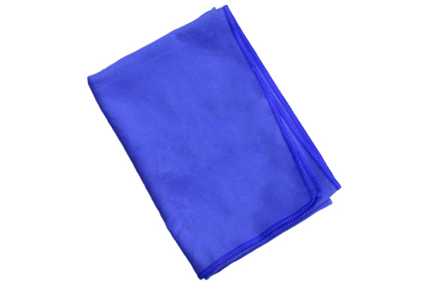 Полотенце синее