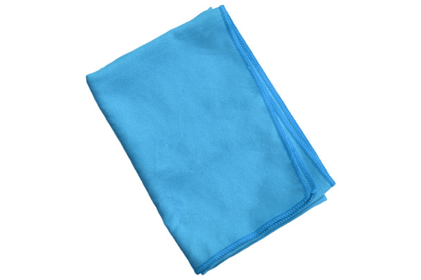 Полотенце голубое