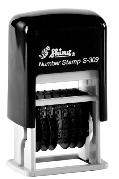 Shiny S-309 Self Inking Number